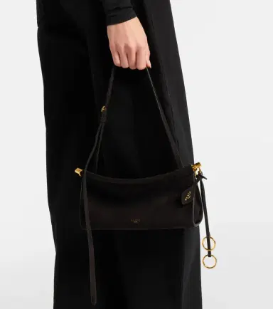 Alaïa Alaïa Le Click suede shoulder bag | Thumbnail 6 Alaïa Alaïa Le Click suede shoulder bag | Thumbnail 6
