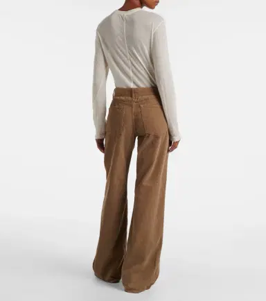 The Row Eglitta low-rise corduroy wide-leg pants | Thumbnail 2 The Row Eglitta low-rise corduroy wide-leg pants | Thumbnail 2