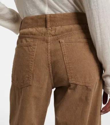 The Row Eglitta low-rise corduroy wide-leg pants | Thumbnail 3 The Row Eglitta low-rise corduroy wide-leg pants | Thumbnail 3