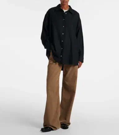 The Row Eglitta low-rise corduroy wide-leg pants | Thumbnail 5 The Row Eglitta low-rise corduroy wide-leg pants | Thumbnail 5