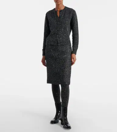 The Row Malva wool midi skirt | Thumbnail 3 The Row Malva wool midi skirt | Thumbnail 3