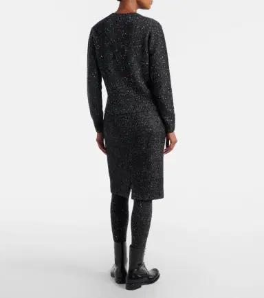 The Row Malva wool midi skirt | Thumbnail 4 The Row Malva wool midi skirt | Thumbnail 4