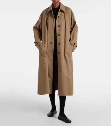 The Row Lolana cotton gabardine coat | Thumbnail 5 The Row Lolana cotton gabardine coat | Thumbnail 5