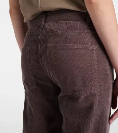 The Row Carlyl mid-rise corduroy straight pants | Thumbnail 2 The Row Carlyl mid-rise corduroy straight pants | Thumbnail 2