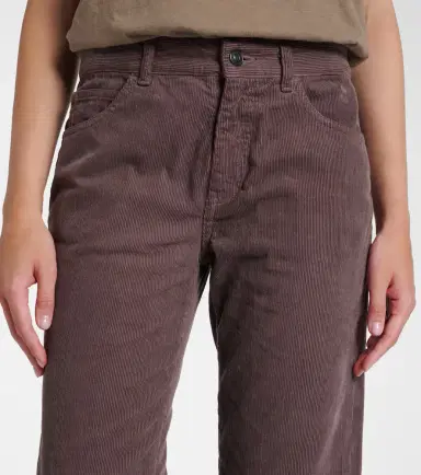 The Row Carlyl mid-rise corduroy straight pants | Thumbnail 4 The Row Carlyl mid-rise corduroy straight pants | Thumbnail 4