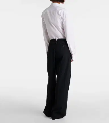 The Row Felicita wool twill wide-leg pants | Thumbnail 5 The Row Felicita wool twill wide-leg pants | Thumbnail 5