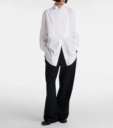 The Row Felicita wool twill wide-leg pants | Thumbnail 7 The Row Felicita wool twill wide-leg pants | Thumbnail 7