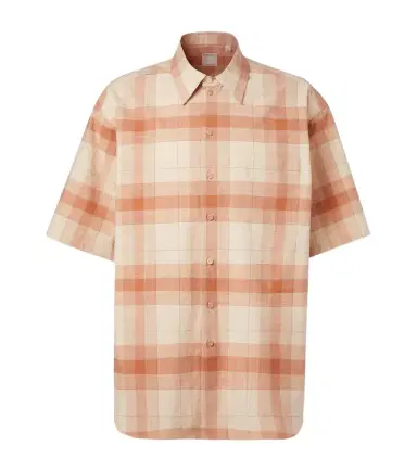 Calvin Klein Collection Tommy checked oversized cotton bowling shirt | Thumbnail 1 Calvin Klein Collection Tommy checked oversized cotton bowling shirt | Thumbnail 1