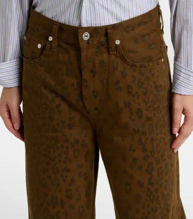 Citizens of Humanity Miro leopard-print barrel-leg jeans | Thumbnail 3 Citizens of Humanity Miro leopard-print barrel-leg jeans | Thumbnail 3