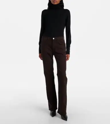 Citizens of Humanity Genova low-rise twill bootcut pants | Thumbnail 5 Citizens of Humanity Genova low-rise twill bootcut pants | Thumbnail 5