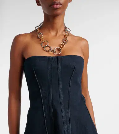 AGOLDE Lara denim corset | Thumbnail 3 AGOLDE Lara denim corset | Thumbnail 3