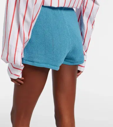Staud Samara cotton shorts | Thumbnail 3 Staud Samara cotton shorts | Thumbnail 3