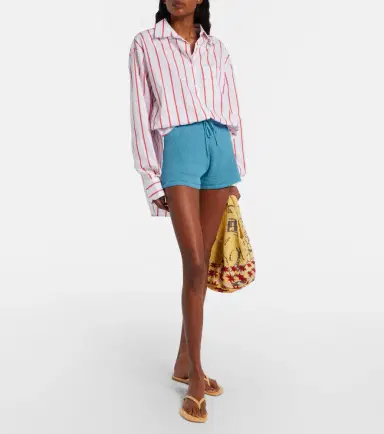 Staud Samara cotton shorts | Thumbnail 4 Staud Samara cotton shorts | Thumbnail 4
