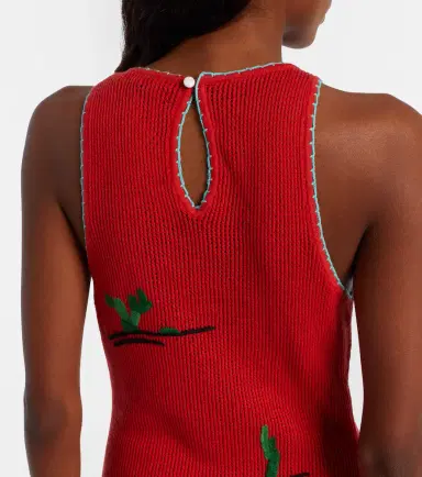 Staud Marea embroidered cotton minidress | Thumbnail 3 Staud Marea embroidered cotton minidress | Thumbnail 3