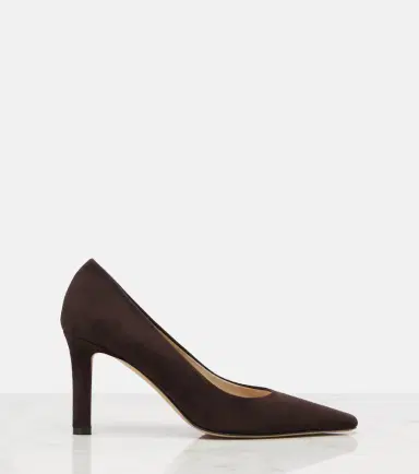 The Row Carla 80 suede pumps | Thumbnail 3 The Row Carla 80 suede pumps | Thumbnail 3