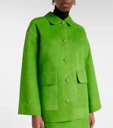 Staud Roxanne suede jacket | Thumbnail 6 Staud Roxanne suede jacket | Thumbnail 6