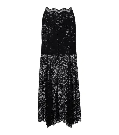 Rabanne Floral lace maxi skirt | Thumbnail 1 Rabanne Floral lace maxi skirt | Thumbnail 1