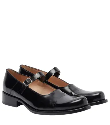 The Row Kai leather Mary Jane flats | Thumbnail 1 The Row Kai leather Mary Jane flats | Thumbnail 1