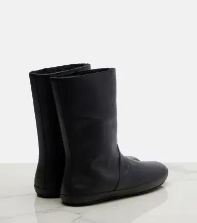The Row Toni shearling-lined leather ankle boots | Thumbnail 3 The Row Toni shearling-lined leather ankle boots | Thumbnail 3