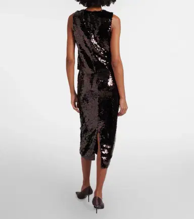Staud Ciara sequined pencil skirt | Thumbnail 4 Staud Ciara sequined pencil skirt | Thumbnail 4