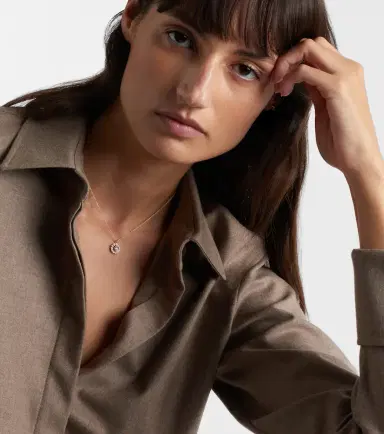 Sophie Bille Brahe Rêve Simple 18kt gold necklace with diamonds | Thumbnail 4 Sophie Bille Brahe Rêve Simple 18kt gold necklace with diamonds | Thumbnail 4