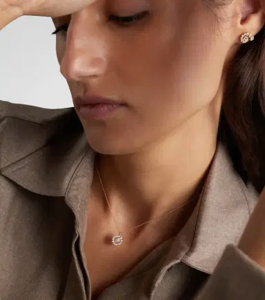 Sophie Bille Brahe Rêve Simple 18kt gold necklace with diamonds | Thumbnail 5 Sophie Bille Brahe Rêve Simple 18kt gold necklace with diamonds | Thumbnail 5