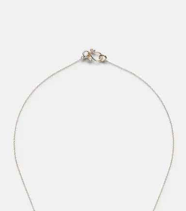 Sophie Bille Brahe Cosmos Simple 18kt gold pendant necklace with diamonds | Thumbnail 2 Sophie Bille Brahe Cosmos Simple 18kt gold pendant necklace with diamonds | Thumbnail 2