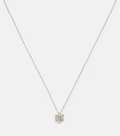 Sophie Bille Brahe Cosmos Simple 18kt gold pendant necklace with diamonds | Thumbnail 3 Sophie Bille Brahe Cosmos Simple 18kt gold pendant necklace with diamonds | Thumbnail 3