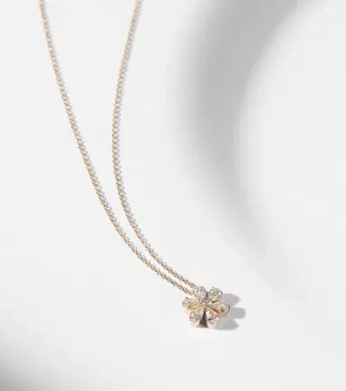 Sophie Bille Brahe Cosmos Simple 18kt gold pendant necklace with diamonds | Thumbnail 6 Sophie Bille Brahe Cosmos Simple 18kt gold pendant necklace with diamonds | Thumbnail 6