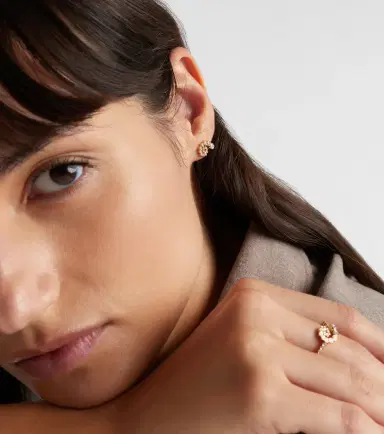 Sophie Bille Brahe Rêve Escargot Petit 18kt gold earring with diamonds | Thumbnail 3 Sophie Bille Brahe Rêve Escargot Petit 18kt gold earring with diamonds | Thumbnail 3