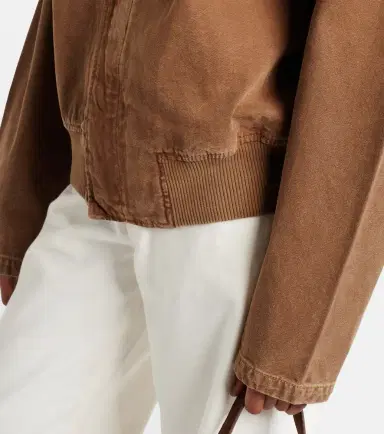 Slvrlake Harlem cotton canvas bomber jacket | Thumbnail 2 Slvrlake Harlem cotton canvas bomber jacket | Thumbnail 2