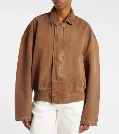 Slvrlake Harlem cotton canvas bomber jacket | Thumbnail 3 Slvrlake Harlem cotton canvas bomber jacket | Thumbnail 3