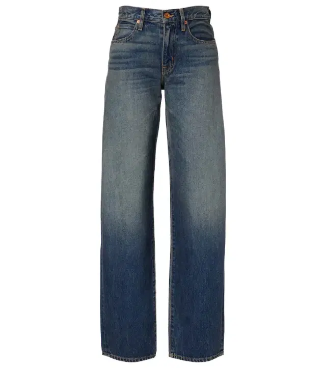 Tess faded wide-leg jeans Tess faded wide-leg jeans