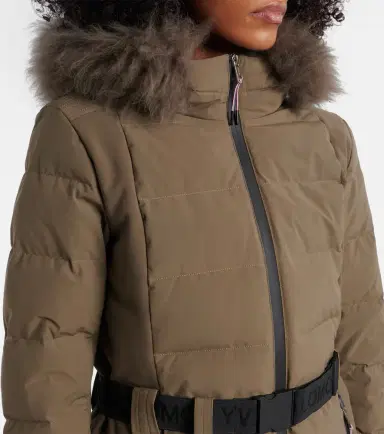 Yves Salomon Doudoune 64cm belted down jacket | Thumbnail 3 Yves Salomon Doudoune 64cm belted down jacket | Thumbnail 3