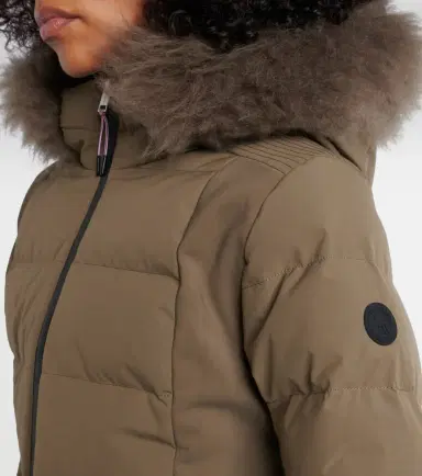 Yves Salomon Doudoune 64cm belted down jacket | Thumbnail 4 Yves Salomon Doudoune 64cm belted down jacket | Thumbnail 4