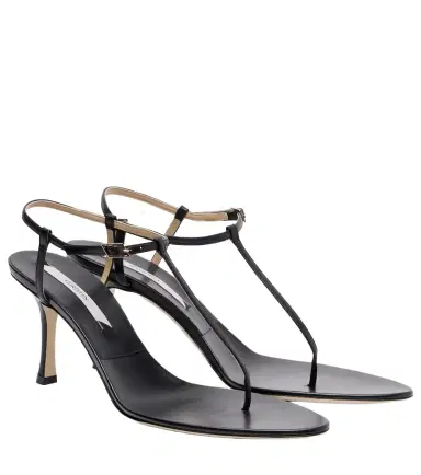 Christen Mono Strap 75 leather thong sandals | Thumbnail 1 Christen Mono Strap 75 leather thong sandals | Thumbnail 1
