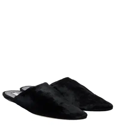 CHRISTEN Elipse calf hair mules | Thumbnail 1 CHRISTEN Elipse calf hair mules | Thumbnail 1