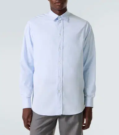 The Row Granada cotton chambray shirt | Thumbnail 4 The Row Granada cotton chambray shirt | Thumbnail 4