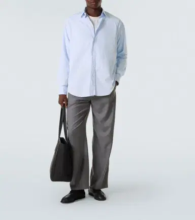 The Row Granada cotton chambray shirt | Thumbnail 5 The Row Granada cotton chambray shirt | Thumbnail 5