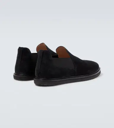 The Row Parker suede slip-on shoes | Thumbnail 3 The Row Parker suede slip-on shoes | Thumbnail 3