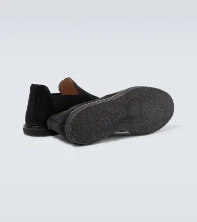 The Row Parker suede slip-on shoes | Thumbnail 5 The Row Parker suede slip-on shoes | Thumbnail 5