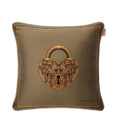Etro Herald embroidered cotton-blend cushion | Thumbnail 1 Etro Herald embroidered cotton-blend cushion | Thumbnail 1