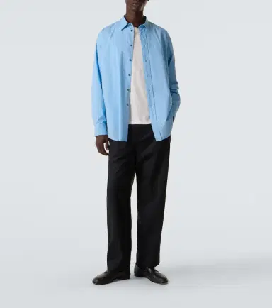 The Row Ottis virgin wool straight pants | Thumbnail 3 The Row Ottis virgin wool straight pants | Thumbnail 3
