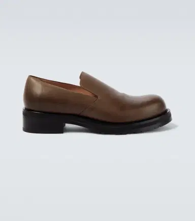 The Row Leather slip-on shoes | Thumbnail 2 The Row Leather slip-on shoes | Thumbnail 2