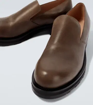 The Row Leather slip-on shoes | Thumbnail 5 The Row Leather slip-on shoes | Thumbnail 5