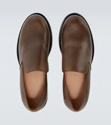 The Row Leather slip-on shoes | Thumbnail 6 The Row Leather slip-on shoes | Thumbnail 6