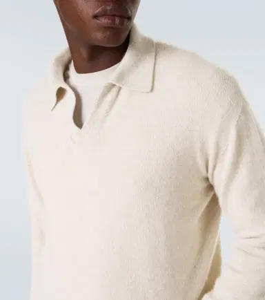 The Row Leach cashmere polo sweater | Thumbnail 2 The Row Leach cashmere polo sweater | Thumbnail 2