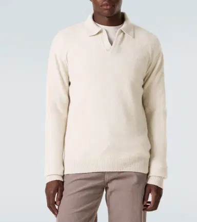The Row Leach cashmere polo sweater | Thumbnail 3 The Row Leach cashmere polo sweater | Thumbnail 3