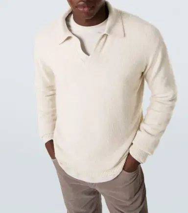 The Row Leach cashmere polo sweater | Thumbnail 6 The Row Leach cashmere polo sweater | Thumbnail 6