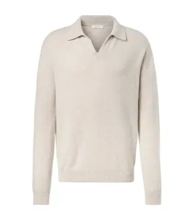 The Row Leach cashmere polo sweater | Thumbnail 1 The Row Leach cashmere polo sweater | Thumbnail 1